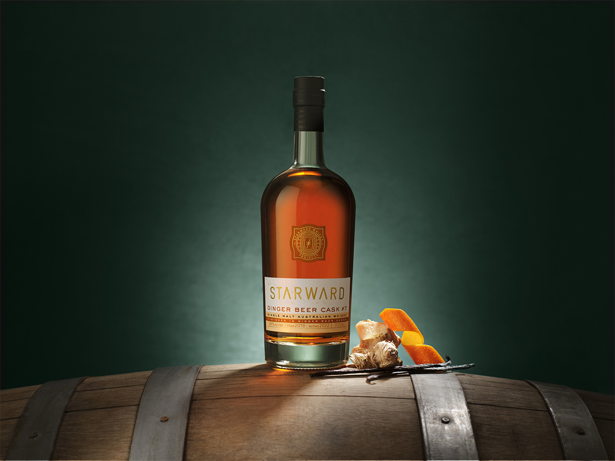 Starward Ginger Beer Cask Whisky | Image: Man of Many