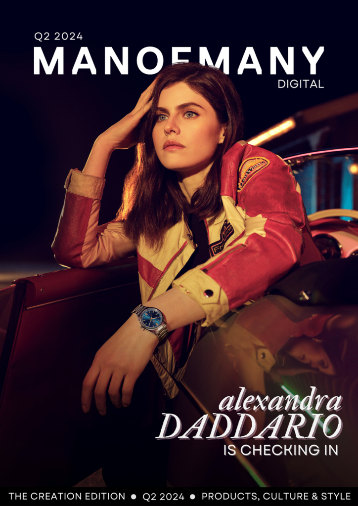 Man of Many Digital Edition cover featuring Alexandra Daddario