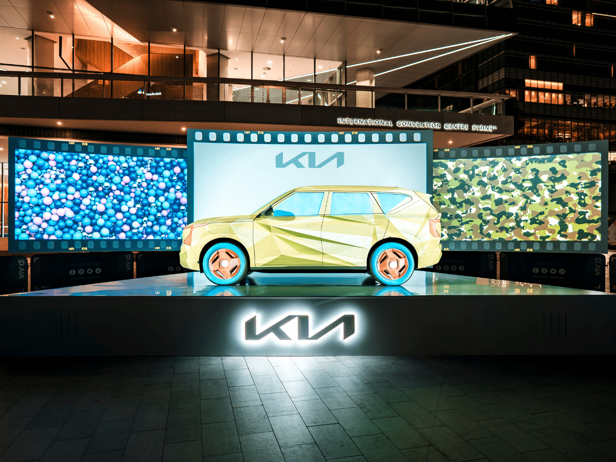 Kia's EV5 Activation at Sydney VIVID 2024 | Image: Kia