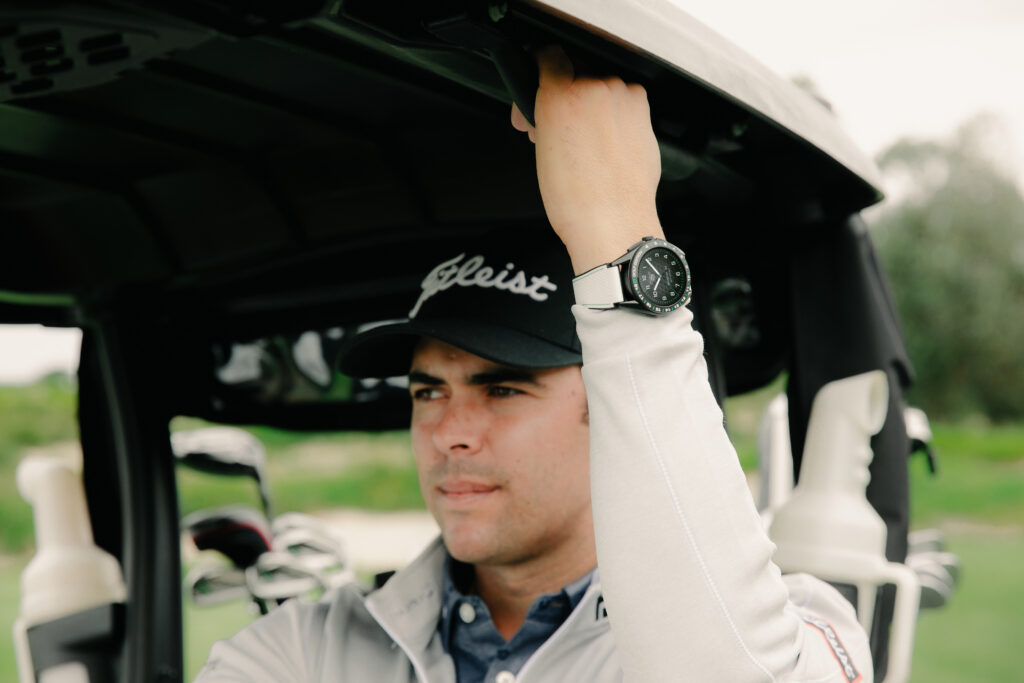 Tag Heuer's Calibre E4 Golf Edition | Image: Man of Many